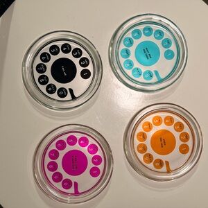 Lenox/Kate Spade Vintage Rotary Dial Coaster Set